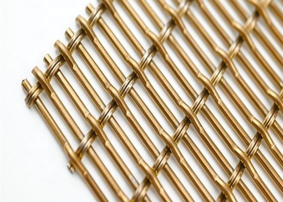 Velp-Goldsilberne überzogene Architekturmetallmasche