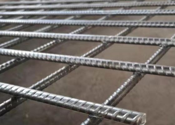 Verstärkung gewellte Stange geschweißter Stärke Draht-Mesh Panels For Concrete Slabs 10mm 12mm