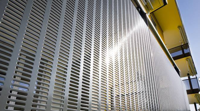 PVC beschichtetes gekerbtes Edelstahlblech extrem vielseitig für Wand