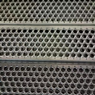 Runde Löcher galvanisierten Stahlplanken-Gitter	Perforierte Antikorrosion