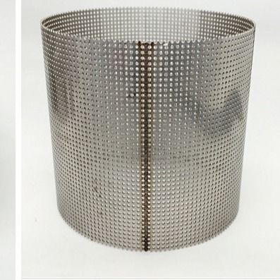 Aluminiumedelstahl durchlöchertes Metallfilterrohr für Wasser-Brunnen