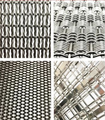 Edelstahl Außenmetall Dekorationsarchitektonisches Metallfassadennetz