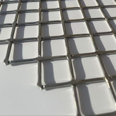 Kundenspezifische Edelstahl-Gewebe-Mesh-Platte für architektonische Dekoration