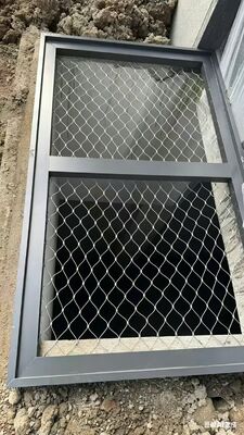Edelstahldrahtseilnetz für Oberlicht-Atrium-Schutz vor herabfallenden Gegenständen
