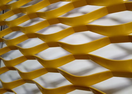 Pulverbeschichtete Aluminium-Expandierte Metallnetze für Gebäudeverkleidungen