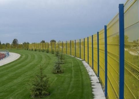 3D-verzinktes geschweißtes Drahtgitter 50x100mm 3,0mm Pulverbeschichtet