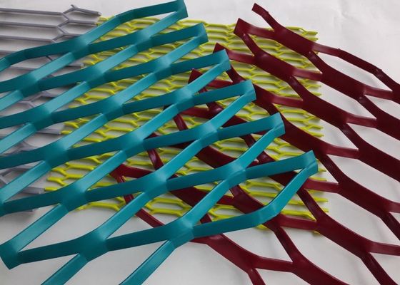 Aluminiumvergrößertes Metallnetz für Architekturdekoration 1x2m