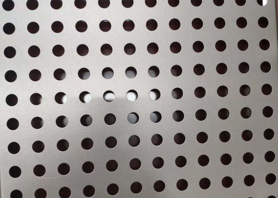 SS304 Aluminium Lochblech 4x8 Rundloch Dekorativ