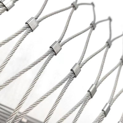 1 mm bis 3 mm aus Edelstahl mit Knoten für Zoo und Dekoration