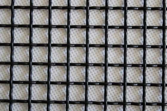 316L Edelstahlgewebe mit verriegelter, gecrimpter Drahtstruktur für Architektur