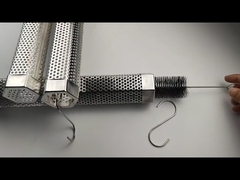 Edelstahl Perforierter Grillpellets Raucherröhre