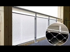 Materielle Tieredelstahl-Drahtseil-Masche der einschließungs-316 für Zoo