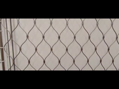 Flexible AISI 304 Architekturdrahtseilnetz 40*40mm 50*50mm Öffnung