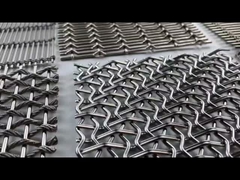 Flexibles und langlebiges Seilnetz aus Edelstahl für Brückengeländer und Sicherheitszaun
