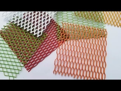 Innenarchitektur Dekorative ausgedehnte Metallnetzplatten Leichtgewichts-Aluminiumlegierung