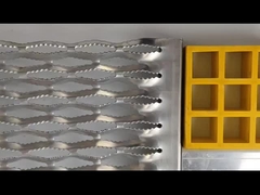 Schiebefeste Verstärkung Sicherheits-Perforierten Gitter-Metall-Strecken-Panels