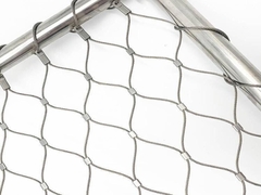Dauerhaft geknüpftes Seilnetz aus Edelstahl 1 mm-3 mm
