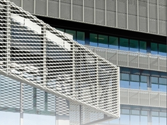 Perforierte, pulverbeschichtete, ausgedehnte Metallnetze aus Aluminium für die Außenwanddekoration