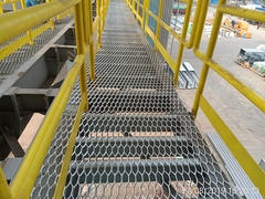 XG-11 Erhöhter Laufsteg Streckmetall ASTM A123 Streckmetall Stahlrost