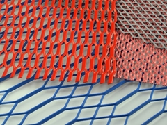 Hot Dip Galvanized Expanded Metall Mesh 4x8 Fuß gotisch