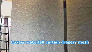 So verwenden Sie das Wasserfall-Kettenglied-Curatin-Siebgewebe