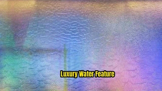 Edelstahl-Wasservorhang-Metallgitterbrunnen