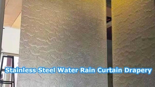 Wasserfall-Kaskadennetz für die Dekoration von Hotels und Einkaufszentren