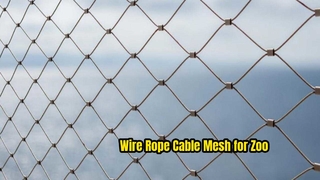 Die Anwendung von Zoovogel-Volierengeflecht aus Edelstahl 316