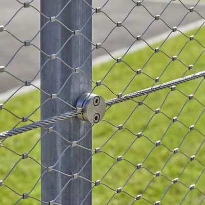 1mm schwarzes, oxidiertes Edelstahl-Seilnetz für Vogelkäfige