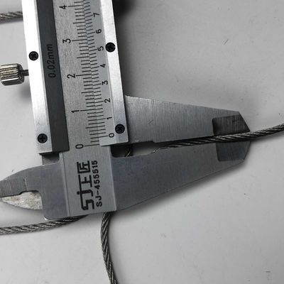 Flexibles und langlebiges 304 Edelstahl-Kabelnetz mit Diamantloch für Sicherheitsnetze