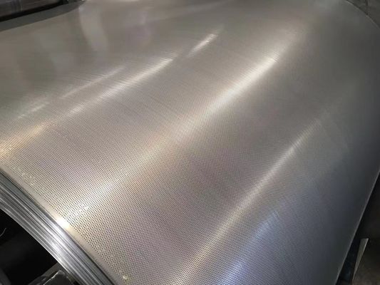 Edelstahl 304 316 Rundloch-Design Ätzmetall-Siebfilter für Flüssigkeitsfiltration