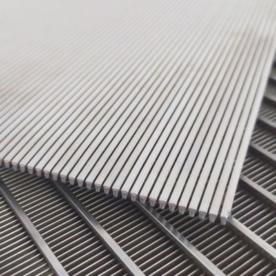 SS 304 316 Keildrahtschirme für die Bergbau- und Chemieindustrie