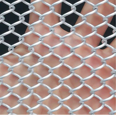 Dekorativ-Aluminium-Architektur-Metall-Gitter-Kette-Verbindung Vorhang