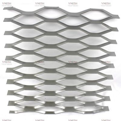 Hot Dip Galvanized Standard Expanded Metal Sheet Flachgeflachte Diamantdrahtnetzplatte