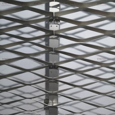 Aluminium Streckmetallgewebe eloxiert pulverbeschichtet Sonderfarben