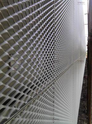 Pulverbeschichtetes Aluminium Streckmetallgewebe für die Wanddekoration