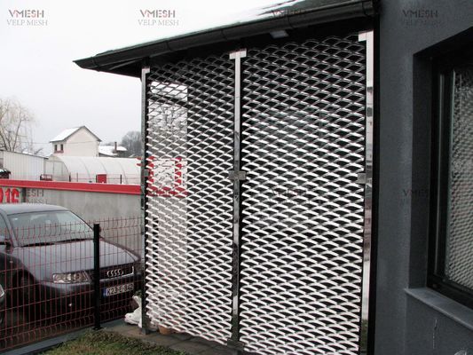 PVDF-Deckenplatten aus ausgedehntem Metall aus schwarzem Aluminium