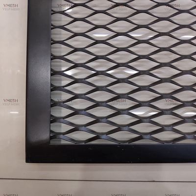 Aluminium ausgedehntes Metallnetz 4x8 Fuß Kleines Loch Diamant Muster
