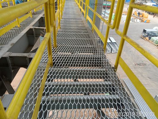 Edelstahl 304 Streckmetallzaun Sechseckloch