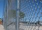 Beschichteter/galvanisierter Kettenglied-Draht Mesh Fence For Sports Playground Diamant PVCs