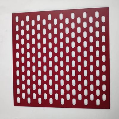 Hexagonaler Loch Aluminium-perforiertes Mesh-Blatt 1 mm Dicke
