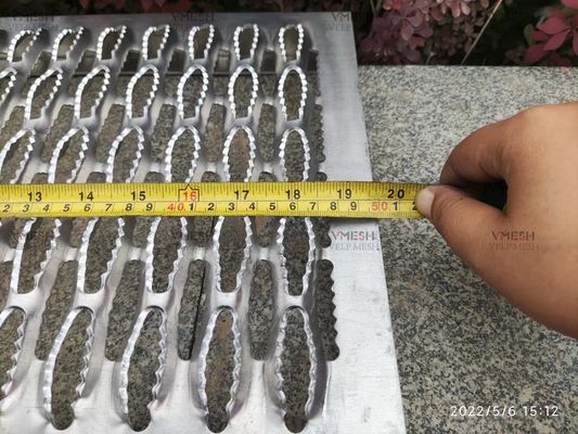 Aluminium 1060 Sicherheitsrost-Laufsteg mit Diamantlochung 12G 14G