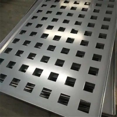 Hexagonaler Loch Aluminium-perforiertes Mesh-Blatt 1 mm Dicke