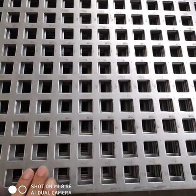 Aluminium verzinktes 2mm Quadrat Lochblech 4x8 Fuß
