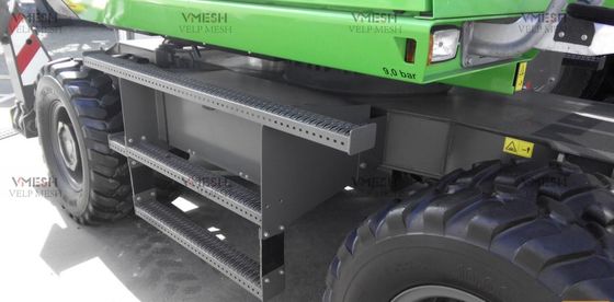 Verzinkte rutschfeste Aluminiumleiterstangen 2,5 mm Dicke