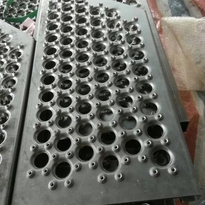 Diamantgreifer Piste Gitter / Greifer Stützstahl Sicherheitsgitter