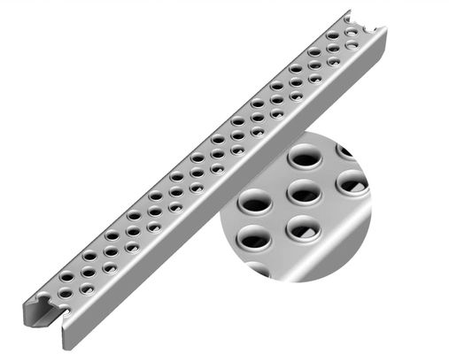 Verzinkte 2,5 mm Metall-Leitersprossen, hochbelastbar, rutschfest