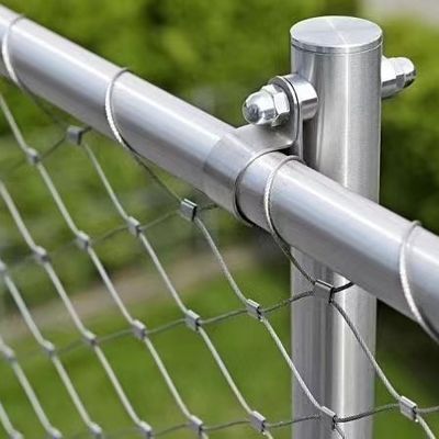 SS 304 316 Rohrnetz aus Edelstahl für Balustraden von Zoos