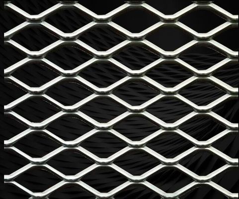 Streckmetallgitter aus kohlenstoffarmem Stahl mit Diamantloch für Zaun