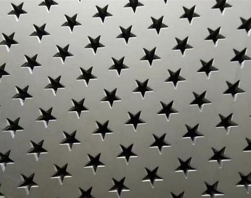 Custom Design Runde Dreiecksloch Aluminium Edelstahl Perforationsblech für Dekorationsnetz